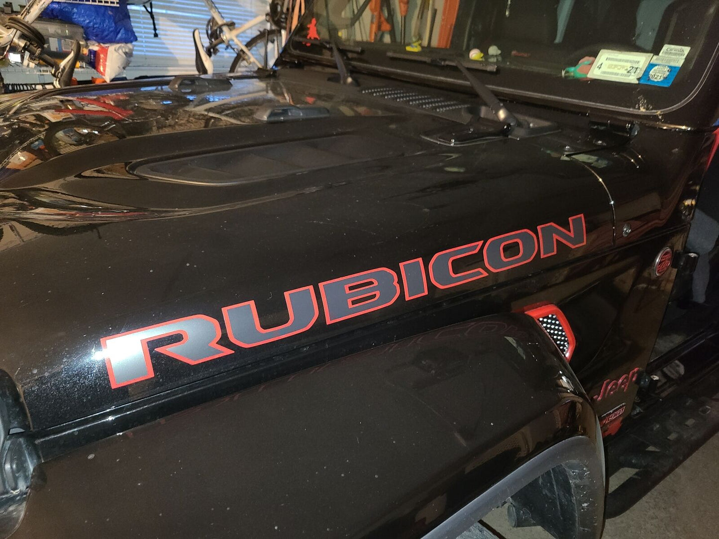 JEEP Rubicon Bonnet Decals