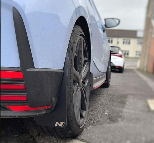 1661769471 - R&E Wraps and Graphics LTD - Hyundai N Performance Mud Flap Stickers - Hyundai, mud flap stickers, N Performance