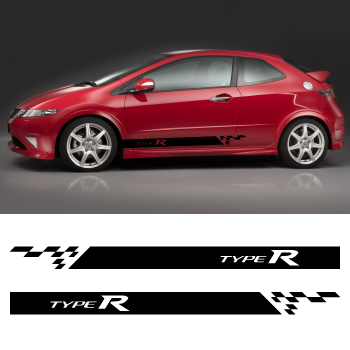 Honda Civic Type R Side Stripes