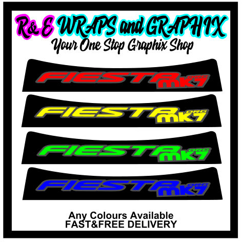 1fiesta1 - R&E Wraps and Graphics LTD - Ford Fiesta MK7 Sunstrip - ford, ford fiesta, ford fiesta mk7 sunstrip, ford fiesta sunstrip, sunstrip, sunstrips