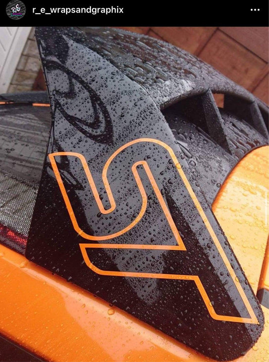 Ford Focus ST Spoiler Stickers