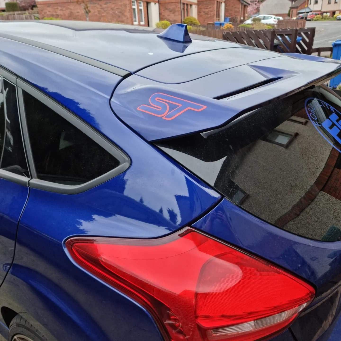 2-x-ford-focus-st-spoiler-vinyl-decal-stickers-rewrapsandgraphics-4 - R&E Wraps and Graphics LTD - Ford Focus ST Spoiler Stickers - ford, ford focus st, ford focus st stickers, st spolier stickers, st stickers