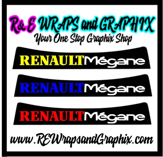 209519443_458447448802873_563815666424892245_n - R&E Wraps and Graphics LTD - Renault Megane Sunstrip - Megane, Renault
