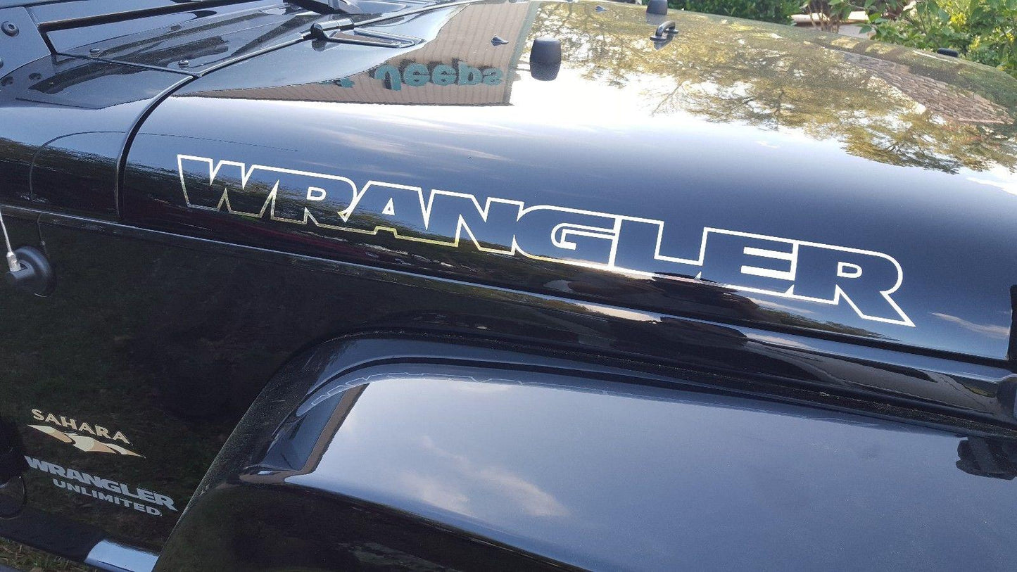 JEEP Wrangler Bonnet Decals