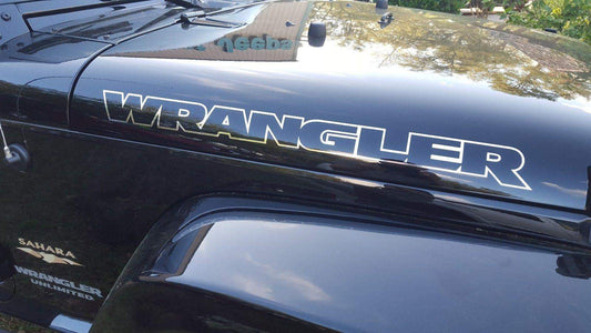 2111_1_2_wrangler__chrome_vinyl_sticker_decal_jeep_wrangler_hood - R&E Wraps and Graphics LTD - JEEP Wrangler Bonnet Decals - 4x4, jeep, JEEP Wrangler