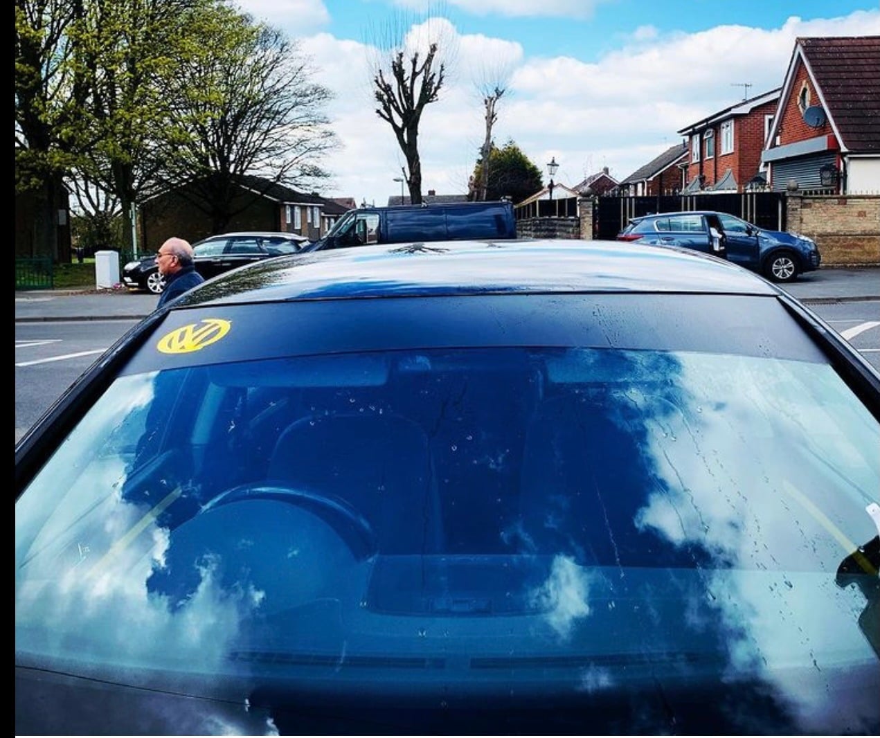 Volkswagen VW Brushed Sunstrip