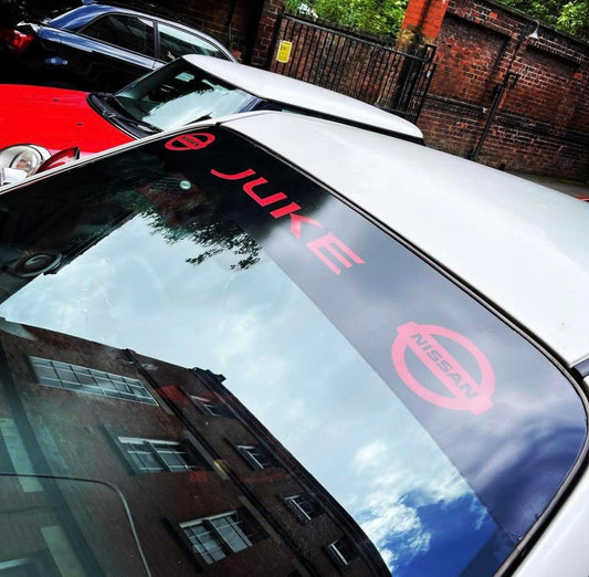Nissan Juke Side Stripes and Sunstrip