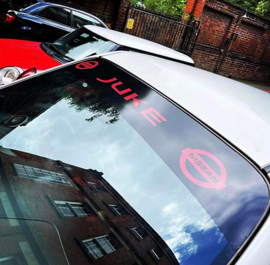 278565234_655877149059901_682982993590742043_n - R&E Wraps and Graphics LTD - Nissan Juke Side Stripes and Sunstrip - nissan, Nissan Juke