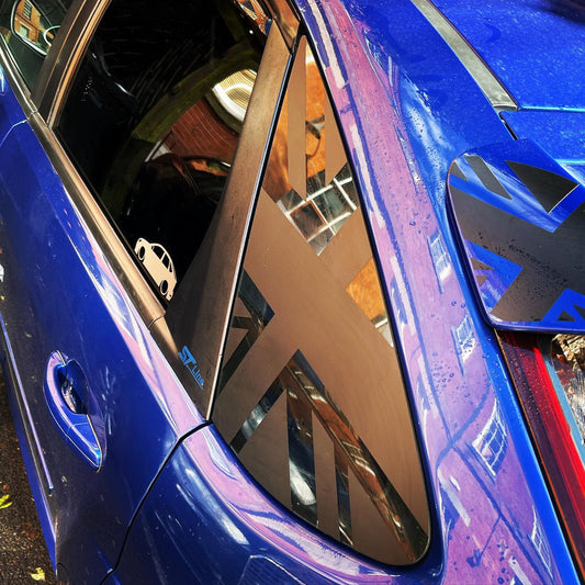 Ford Focus Flag Window Stickers