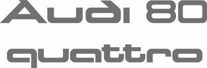 2x-audi-80-quattro-vinyl-decal-stickers-rewrapsandgraphics - R&E Wraps and Graphics LTD - Audi 80 Quattro Stickers - Audi, audi decals, audi small stickers, audi stickers, small stickers