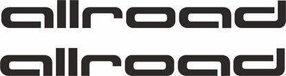 2x-audi-allroad-vinyl-decal-stickers-rewrapsandgraphics - R&E Wraps and Graphics LTD - Audi Allroad Stickers - Audi, Audi small stickers, Audi stickers, small stickers