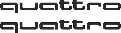 Audi Quattro Stickers - rewrapsandgraphics