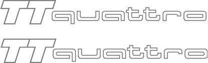 2x-audi-tt-quattro-vinyl-decal-stickers-rewrapsandgraphics - R&E Wraps and Graphics LTD - Audi TT Quattro Stickers - Audi, audi 80 quattro, audi a1, audi a3, audi car stickers, audi q3, audi q7 quattro, audi quattro, audi RS, audi sport, audi sticker, audi stickers, audi tt, car stickers, decals, RE WRAPS AND GRAPHICS LTD, small decals, small stickers, vinyl decal, Vinyl Decal Stickers