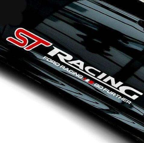 2x-ford-focus-st-racing-side-decal-vinyl-stickers-rewrapsandgraphics - R&E Wraps and Graphics LTD - Ford Focus ST Racing Side Stickers - ford, ford focus st, ford focus st stickers, ford racing, ford racing go further, small stickers, st racing, st racing go further, st stickers