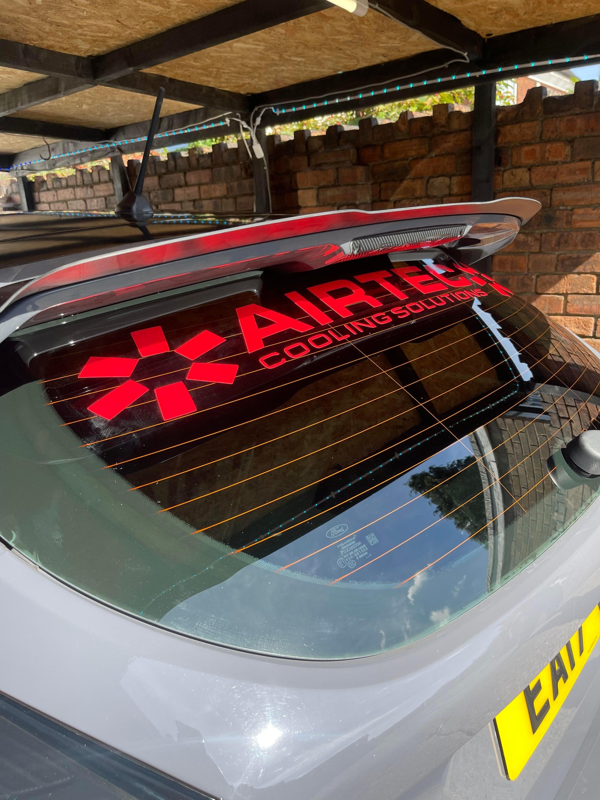 Airtec Rear Window Sticker - rewrapsandgraphics
