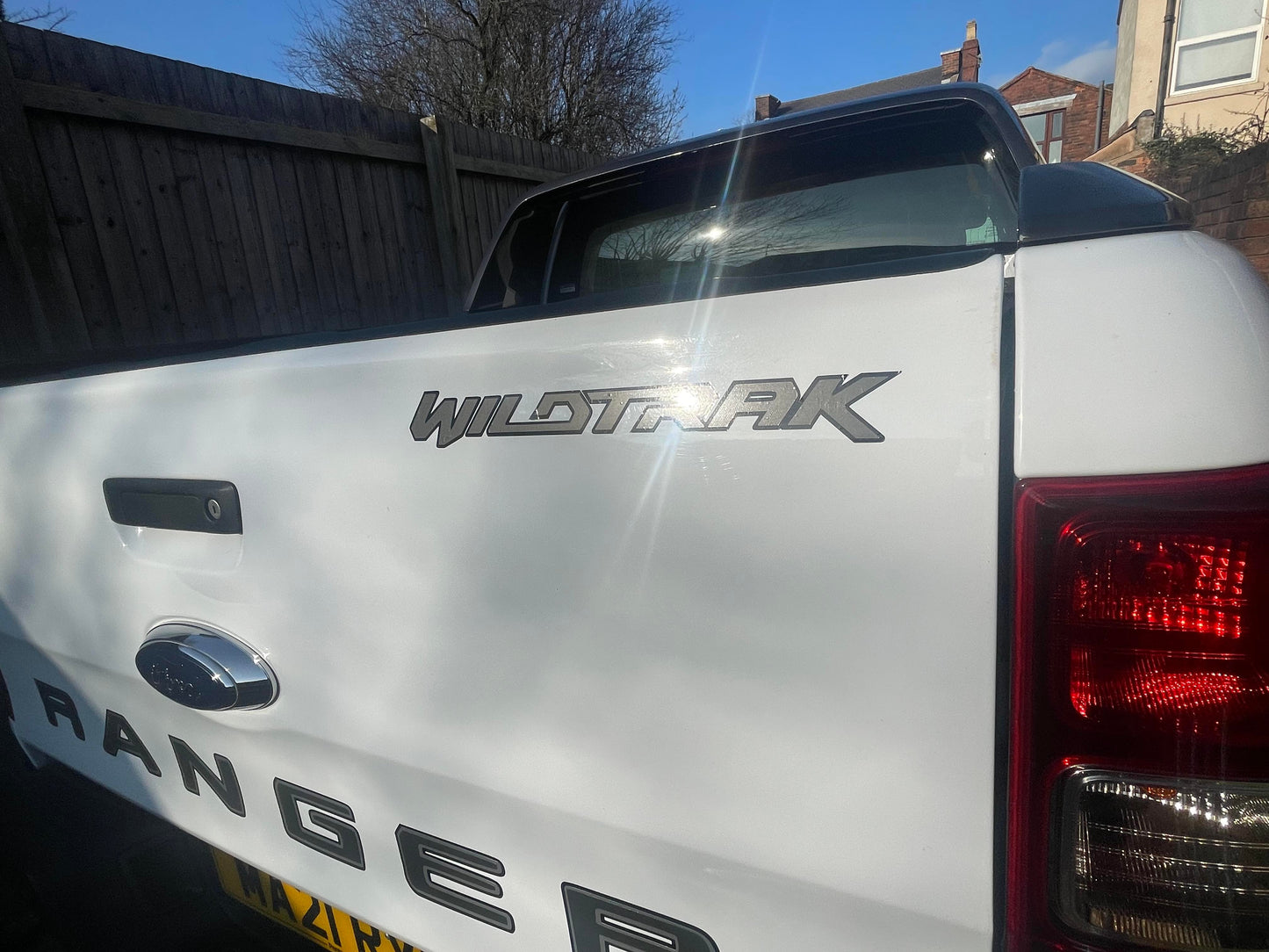 Ford Ranger + Wildtrak Boot Stickers