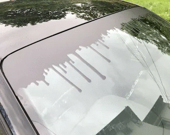 Paint Drip Cut Out Sunstrip