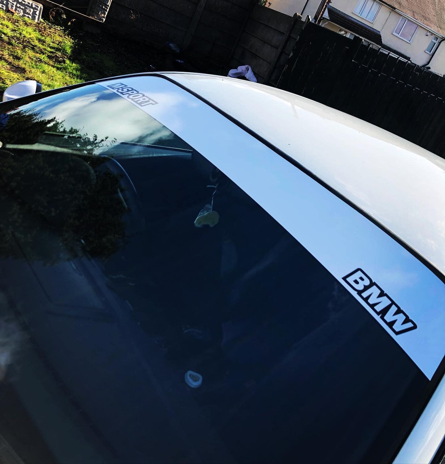 BMW M-Sport Sunstrip