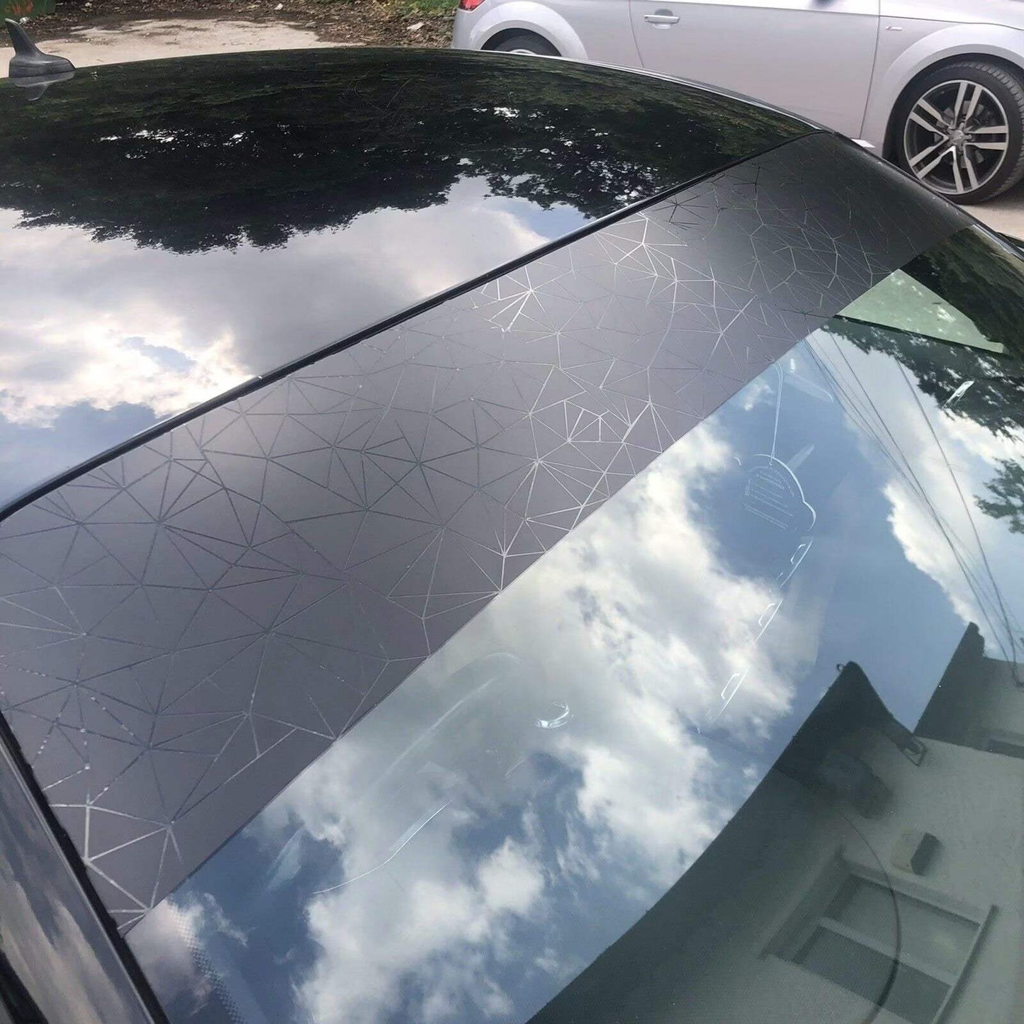 334071235_114049181559485_8471026318977391479_n - R&E Wraps and Graphics LTD - Broken Triangle Cut Out Sunstrip - Broken Triangle, sunstrip, sunstrips
