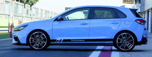 337528977_633386021944796_828227895382300246_n - R&E Wraps and Graphics LTD - Hyundai N performance Side Stripes and Sunstrip Bundle - Hyundai, N Performance