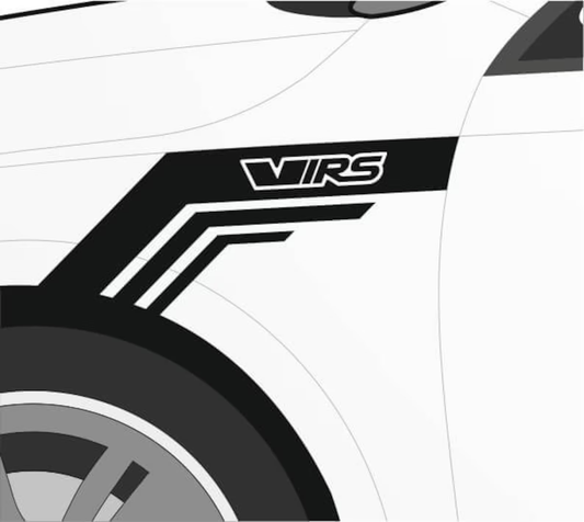 Skoda VRS Side Stickers