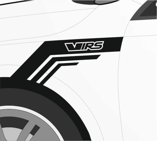 337607756_505141148345794_7939321174734068054_n - R&E Wraps and Graphics LTD - Skoda VRS Side Stickers - skoda, vrs