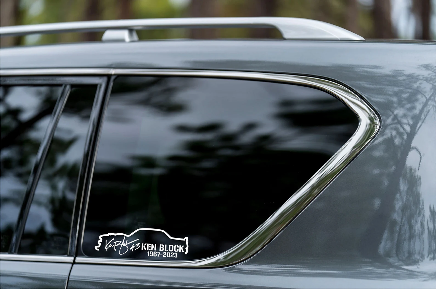 R.I.P KEN BLOCK Small Stickers x2