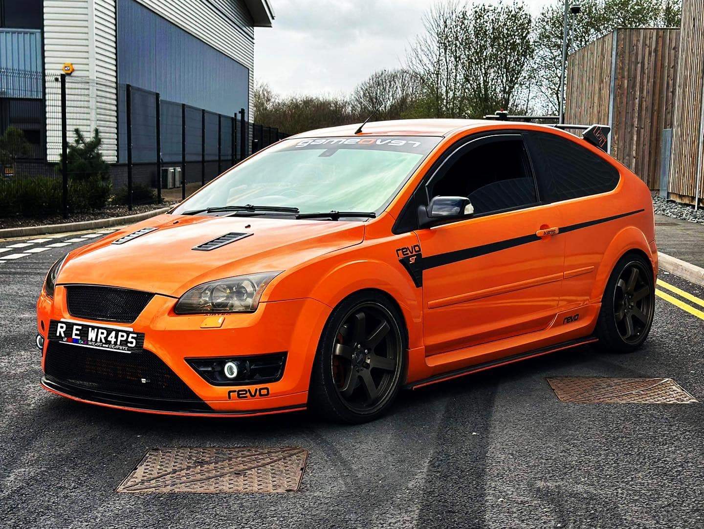 339684799_744272583821268_2079011982171137793_n - R&E Wraps and Graphics LTD - Ford Focus ST/RS Side Stripes - ford, ford focus, ford focus rs, ford focus rs side stripes, ford focus side stripes, ford side stripe, ford side stripes, ford stripes, side stripes