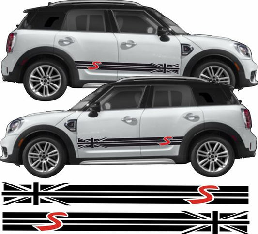 Mini Cooper S Side Stripes