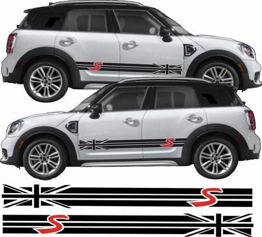 341414736_994436388665437_4877588350493232353_n - R&E Wraps and Graphics LTD - Mini Cooper S Side Stripes - mini, Mini Cooper, side stripes