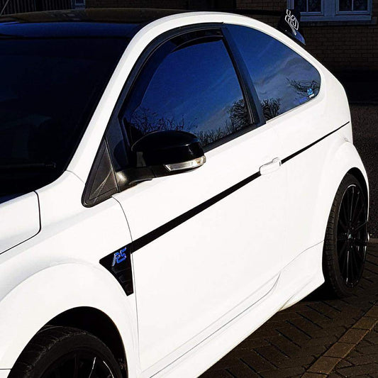 48393596_2185418318453584_6900599503510831104_n - R&E Wraps and Graphics LTD - Ford Focus ST/RS Side Stripes - ford, ford focus, ford focus rs, ford focus rs side stripes, ford focus side stripes, ford side stripe, ford side stripes, ford stripes, side stripes
