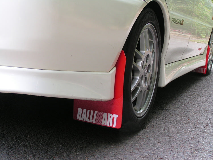 Rally Art Mud Flap Stickers