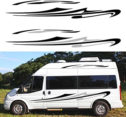 61LfCmATH1L._AC_SX425 - R&E Wraps and Graphics LTD - Campervan Side Stripe Set - camper, motorhome, van