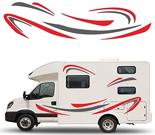 61XbLJYzldL._AC_SX522 - R&E Wraps and Graphics LTD - Campervan Side Stripe Set - camper, motorhome, van