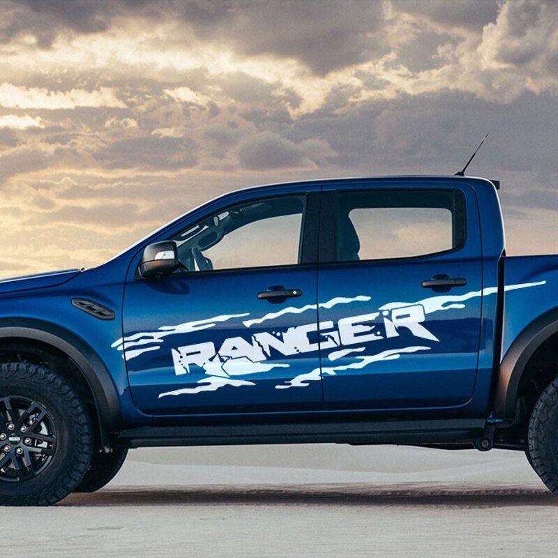 Ford Ranger Wildtrak Side Stripes & 4x4 Stickers – R&E Wraps and Graphics  LTD