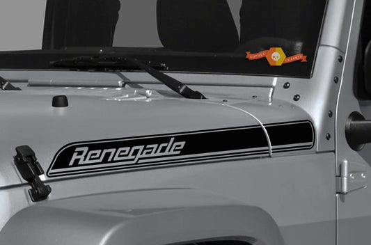 JEEP Wrangler Renegade Bonnet Decals
