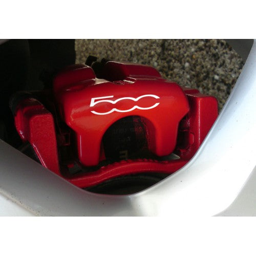 Fiat 500 Brake Caliper Sticker Set