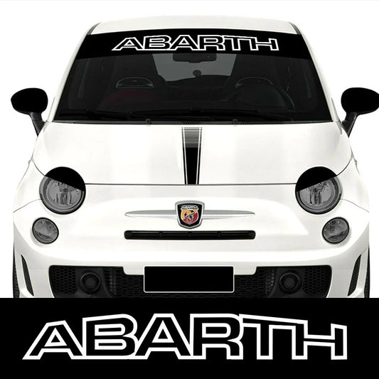 Fiat 500 Abarth Side Stripes and Sunstrip