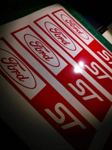 Ford-St-Fiesta-MudFlap-Mud-Flap-Decals-Vinyl - R&E Wraps and Graphics LTD - Ford ST Mud Flap Stickers - ford focus st stickers, mud flap stickers, ST mud flap stickers, st mup flap, st stickers
