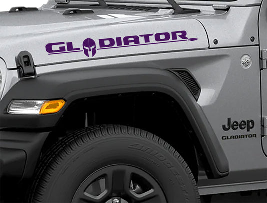 JEEP Wrangler Gladiator Bonnet Decals