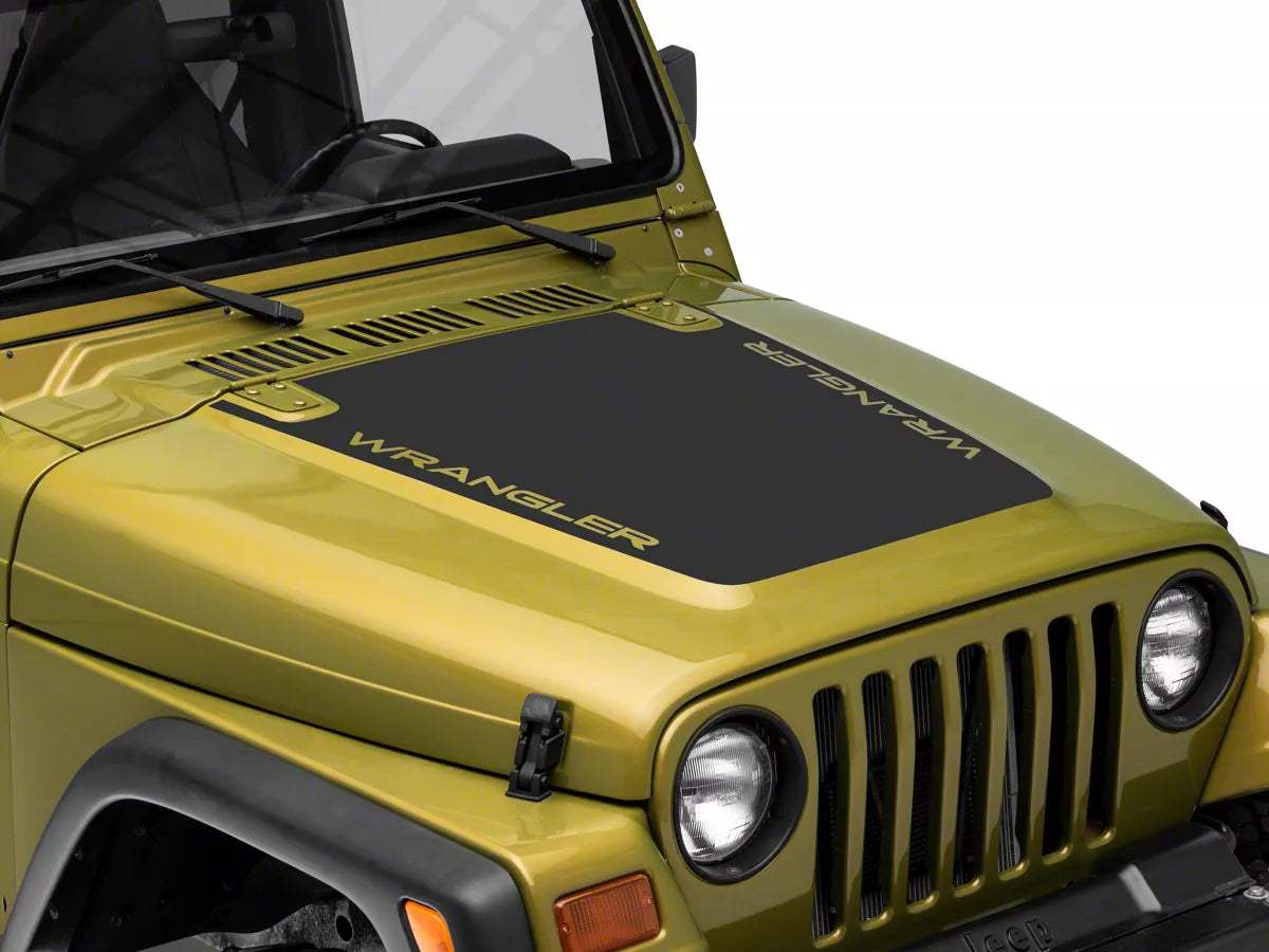 J165090 - R&E Wraps and Graphics LTD - JEEP Wrangler Bonnet Decals - 4x4, jeep, JEEP Wrangler