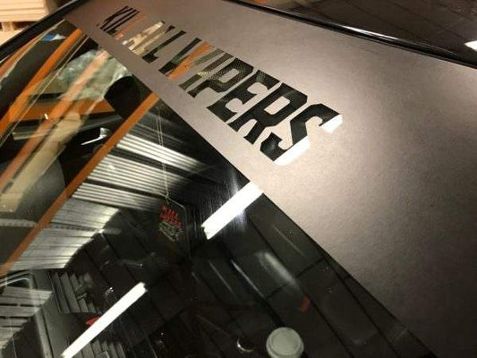 KillAllWipersSunStripCutOut2-600x450 - R&E Wraps and Graphics LTD - Kill All Wipers Cut Out Sunstrip - Kill All Wipers, kill all wipers sunstrip, sunstrip