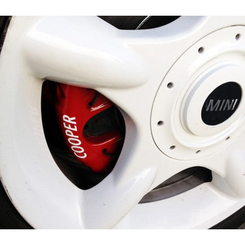 Mini Cooper Brake Caliper Sticker Set