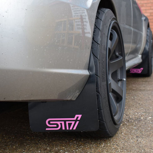 Subaru STI Mud Flap Stickers