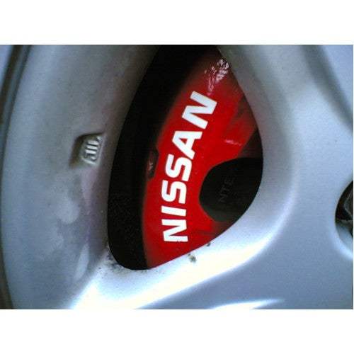 Nissan-Brake-Decals-4-500x500 - R&E Wraps and Graphics LTD - Nissan Brake Caliper Sticker Set - nissan