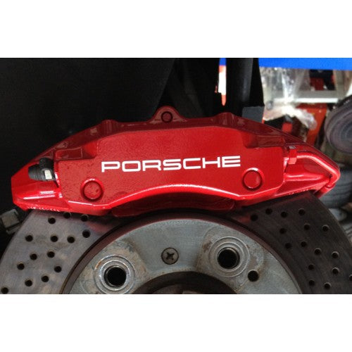 Porsche Brake Caliper Sticker Set