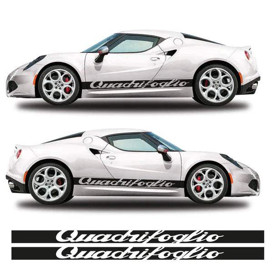 Quadrifoglio-side-stripe-text-Alfa-Romeo-4c_600x_a9d0aa05-462c-43dc-bed8-23393d60a06b - R&E Wraps and Graphics LTD - Alfa Romeo Quadrifoglio Side Stripes - alfa romeo, Alfa Romeo 4c, alfa Romeo Quadrifoglio, alfa romeo quadrifoglio side stripes, side stripes
