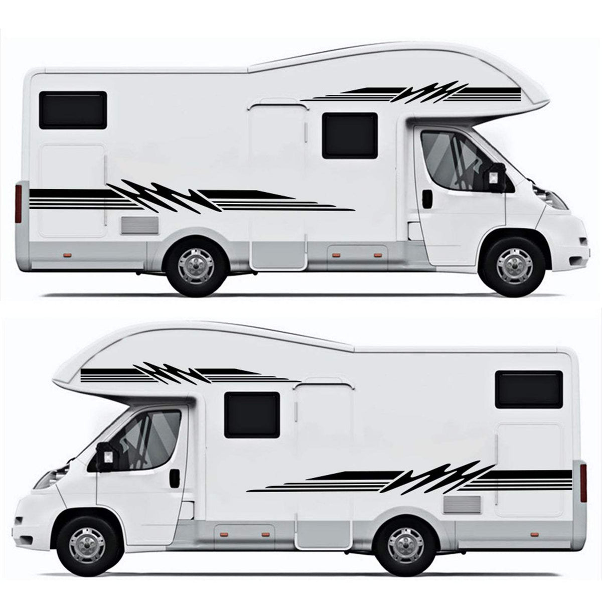 S99a5916b5e3447fc9e60f050f9ad4b841 - R&E Wraps and Graphics LTD - Campervan Side Stripe Set - camper, motorhome, van