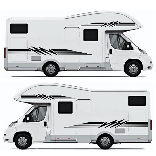 S99a5916b5e3447fc9e60f050f9ad4b841 - R&E Wraps and Graphics LTD - Campervan Side Stripe Set - camper, motorhome, van