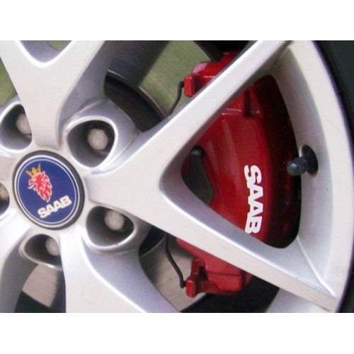 Saab-Brake-Decals-500x500 - R&E Wraps and Graphics LTD - Saab Brake Caliper Sticker Set - Saab